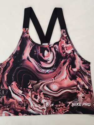 Nike Pro Dri-FIT γυναικείος αθλητικός τοπ Small σαν καινούργιος, πολύχρωμος