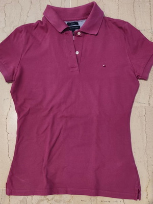Tommy Hilfiger slim fit shirt size S purple like new