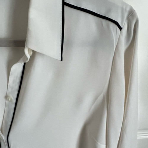 Gerry Weber classic shirt like new, black and white, size L