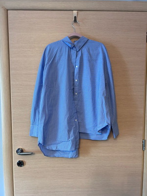 Zara asymmetrical shirt Large in very good condition