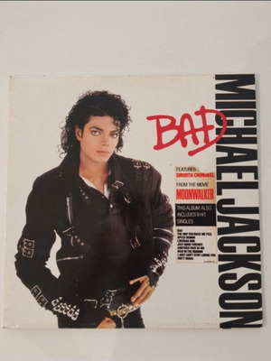 Michael Jackson BAD vinyl record 1987 Greek edition