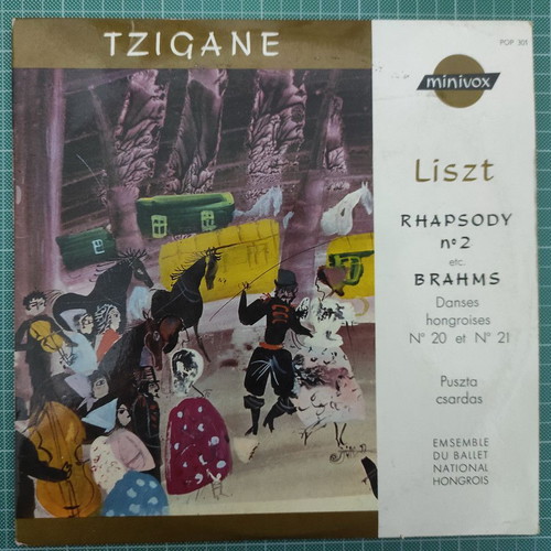 Tzigane Minivox MV 208 vinyl LP used, classical music