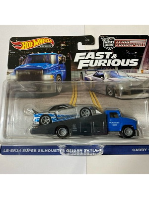 Fast and Furious R34 Team Transport Hot Wheels καινούργιο