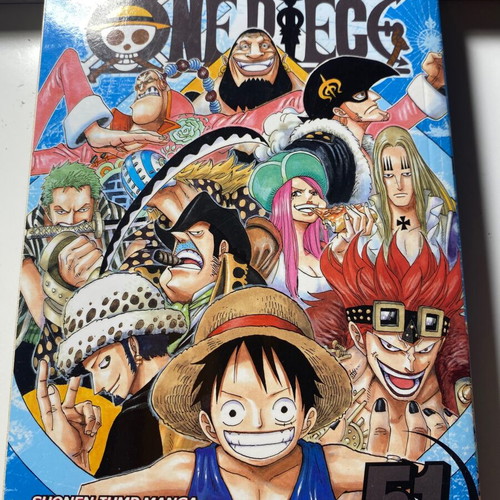 One Piece comics like new, volumes 51, 54, 59