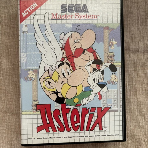 Asterix SEGA Master System complete game