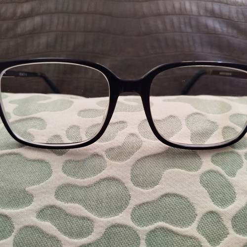 Nemesi NMCL105 C3 acetate eyeglass frame like new, dark blue transparent