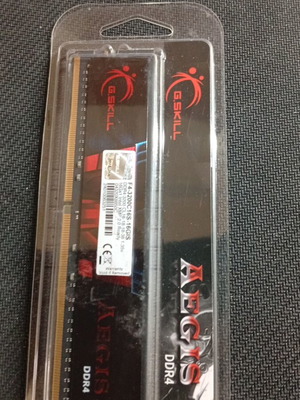 Aegis G.Skill 16GB DDR4 3200 MHz μεταχειρισμένο, ελάχιστα χρησιμοποιημένο