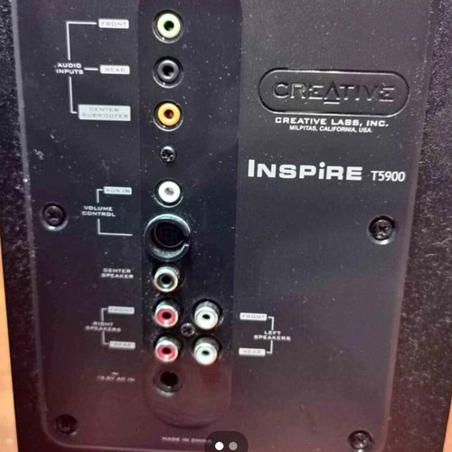 Creative computer speakers with subwoofer like new 5.1
