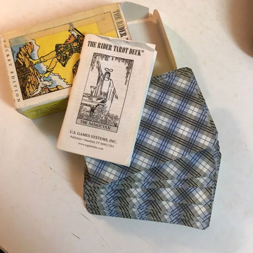 The Rider Tarot Deck pocket size like new