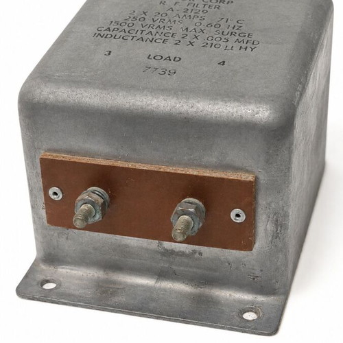 Captor Corp A-2129 EMI/RFI Power Line Filter used