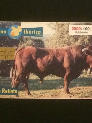 Spain Fauna Iberica phone card used