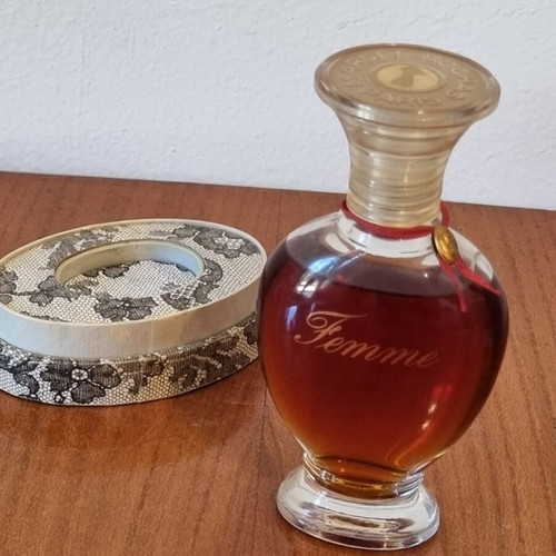 Femme Marcel Rochas original pure parfum 2oz sealed, vintage 1960s