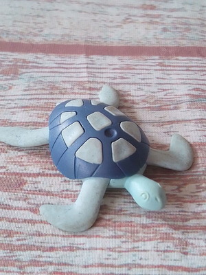FIMO Turtle Figure used, height 5 cm