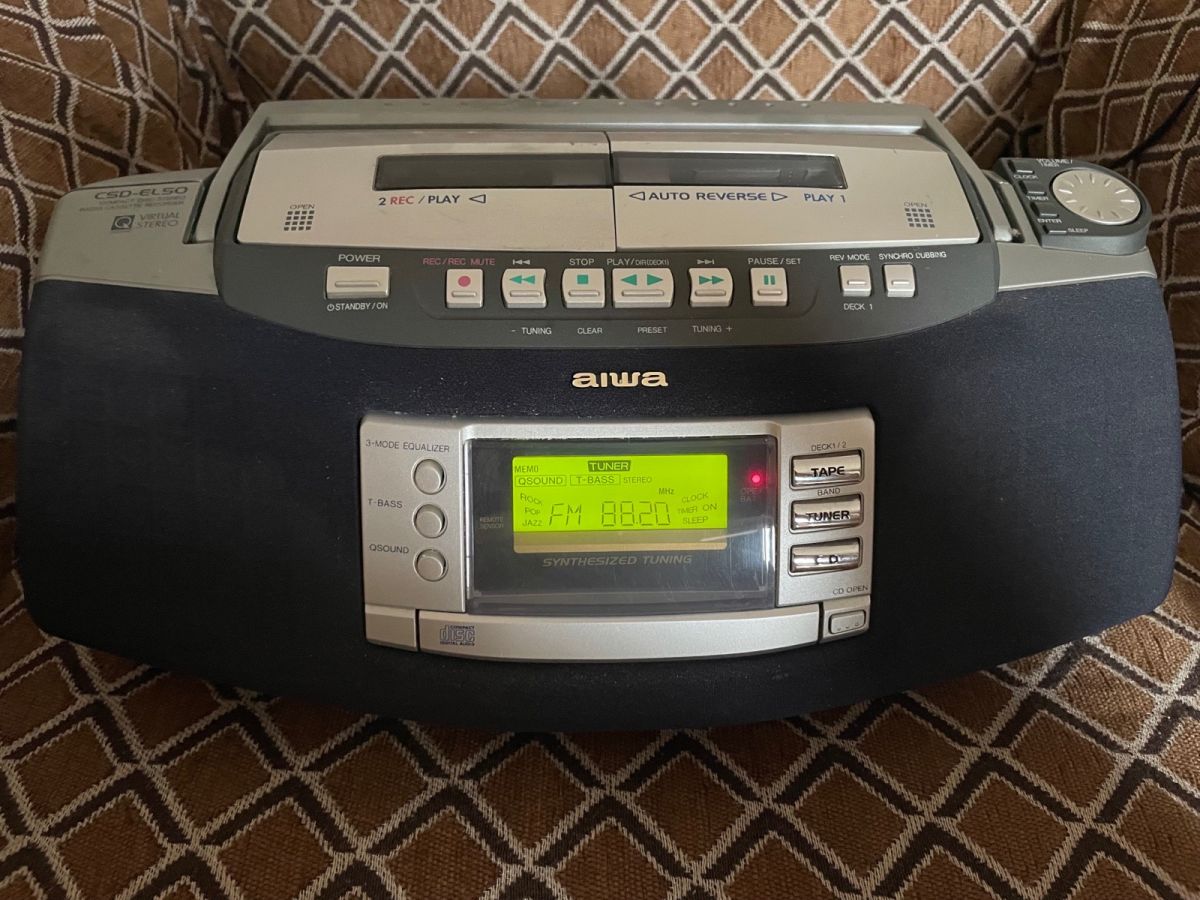 Aiwa CSD-EL50 radio CD used without remote - € 35,00 - Vendora.cy