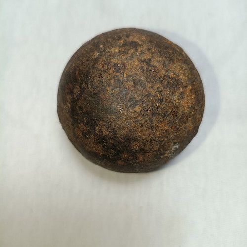 Antique small cannonball late 19th century, Peloponnese, used