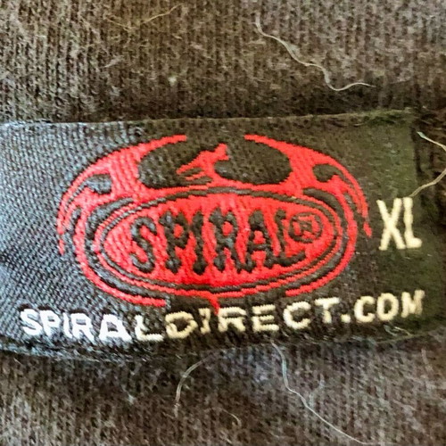 Gothic Spiral Direct black blouse like new with tears