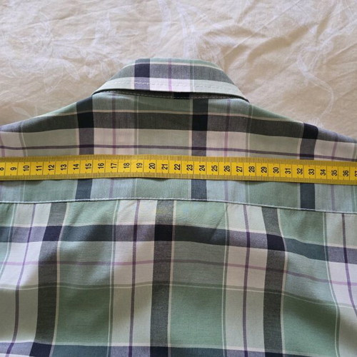 Abiente Premium Plaid Shirt like new, size S, green