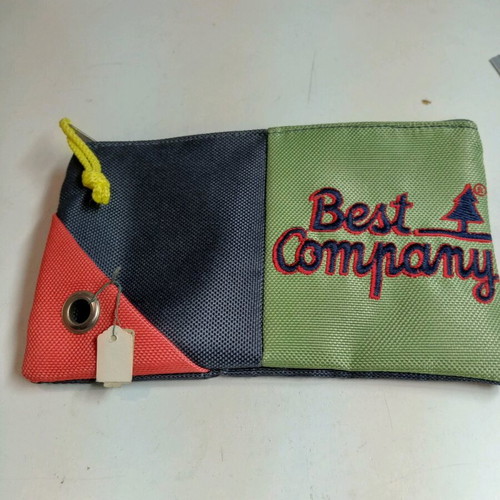 Best Company zip pouch case new, 1980s