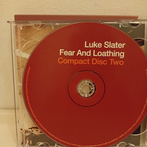 Luke Slater Fear And Loathing 2x CD used, electronic techno