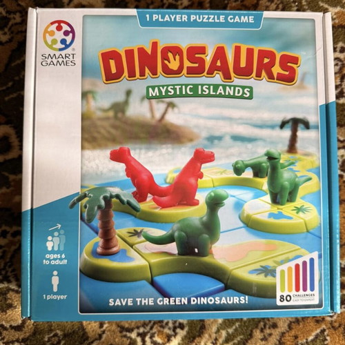 Dinosaurs Mystic Islands puzzle game like new