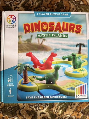 Dinosaurs Mystic Islands puzzle game like new
