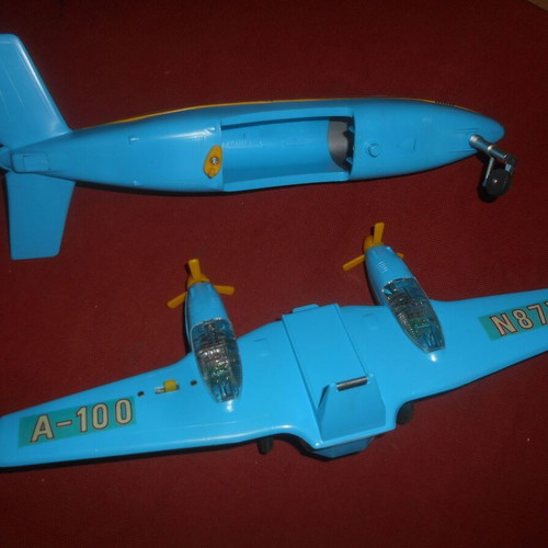 Beechcraft King-Air toy 1960 made in Japan new