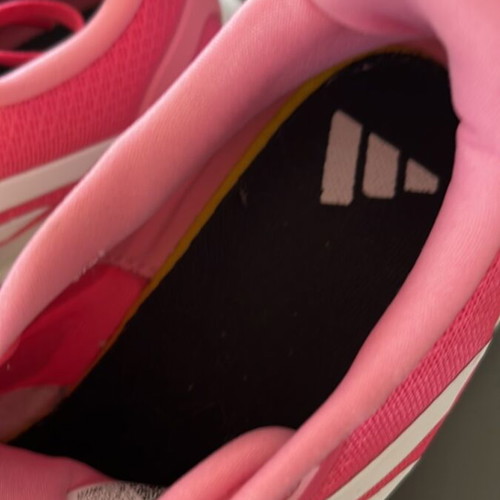 Adidas sports shoes size 38.5 like new, pink