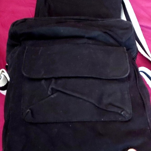Echo Davidoff Shoulder Bag like new, black and white