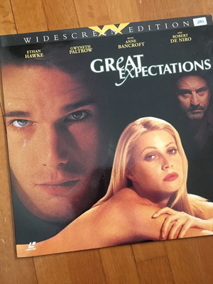 Laser Disc Great Expectations used, widescreen edition in English without subtitles