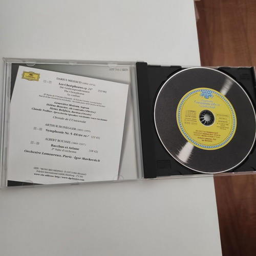 Igor Markevitch CD like new, Milhaud and Honegger classical music