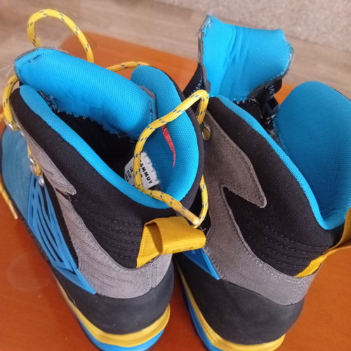 Mammut Kento Pro High GTX hiking boots size 44, grey blue