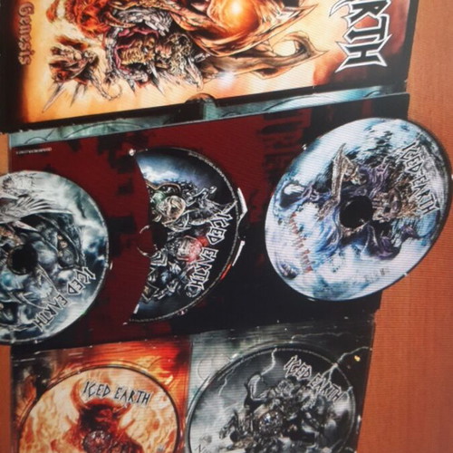 Iced Earth Dark Genesis 5CD used, deluxe box set