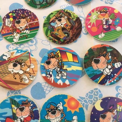 Tasty Tops used caps, pack of 15 from 1995