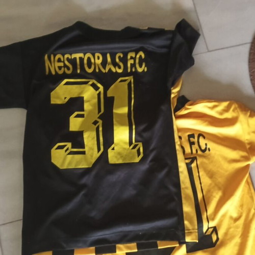 Nestoras F.C. football kits like new for ages 9 and 11