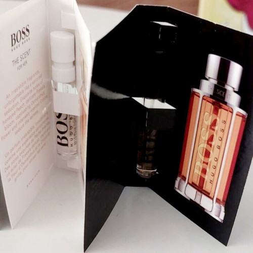 Hugo Boss Premium Perfume Samples Set of 4 New Authentic