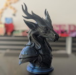Celestial Dragon Bust made-to-order