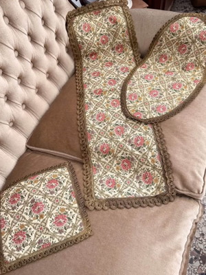 Vintage German table linen set