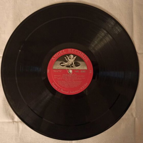 Maria Callas Callas Sings Lucia record used, Angel Records ANG 35382