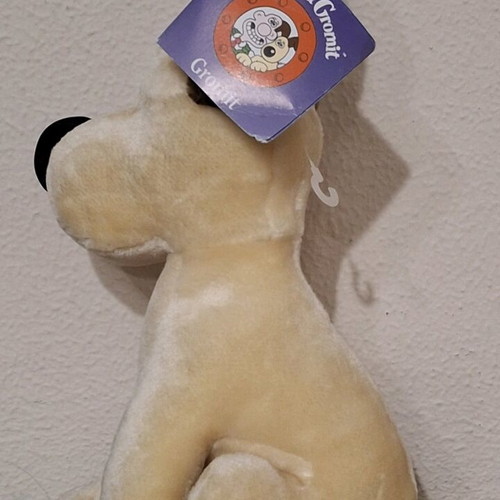 Vintage Gromit plush 30cm 1989 with tag, new