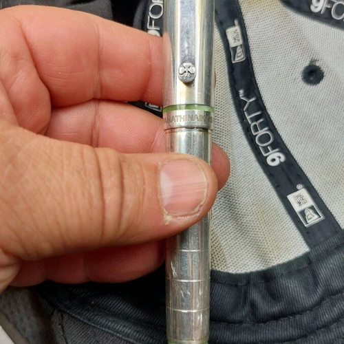 Tibaldi Pen 100 Years Panathinaikos rare silver like new