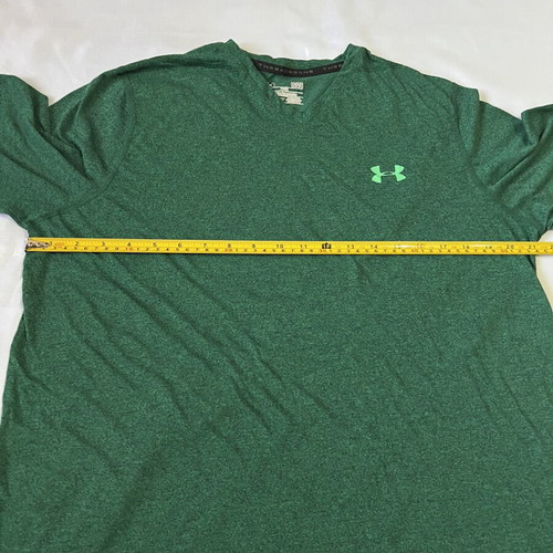 Under Armour HeatGear T-shirt, green, XL