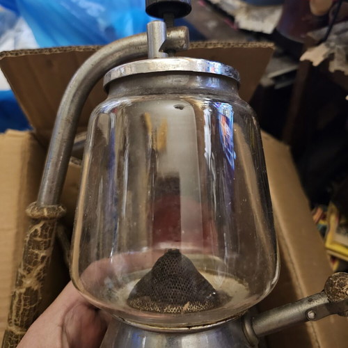 Vintage Art Deco Coffee Maker used, interwar period