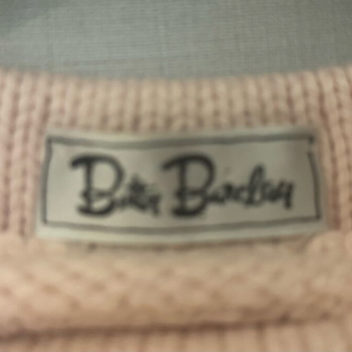 Betty Barclay knitted cotton blouse pink like new