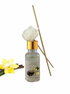 Vanilla room diffuser 20 mL new with sticks