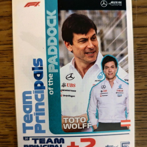 Topps Formula 1 2024 like new, Toto Wolff