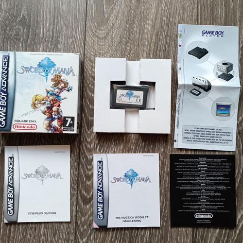Sword of Mana Game Boy Advance used, complete in box