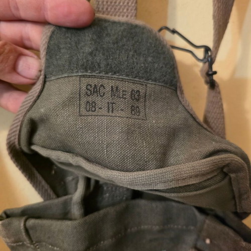Utility bag French Army 1963