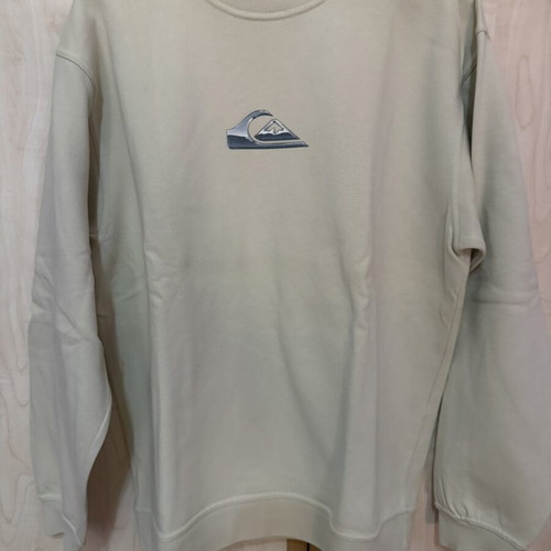 Quiksilver men's sweatshirt, medium, beige