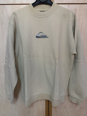 Quiksilver men's sweatshirt, medium, beige