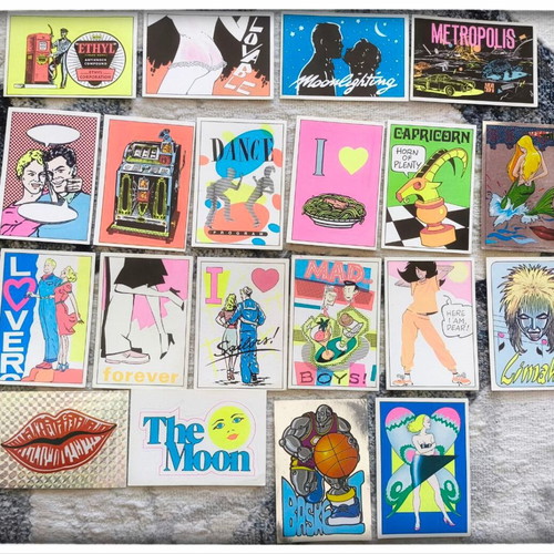 Sticker sheets, pack of 47